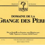 Domaine de la Grange des Peres Vin de Pays de l'Herault Rouge 2018