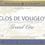 Maison Champy Clos Vougeot 1999