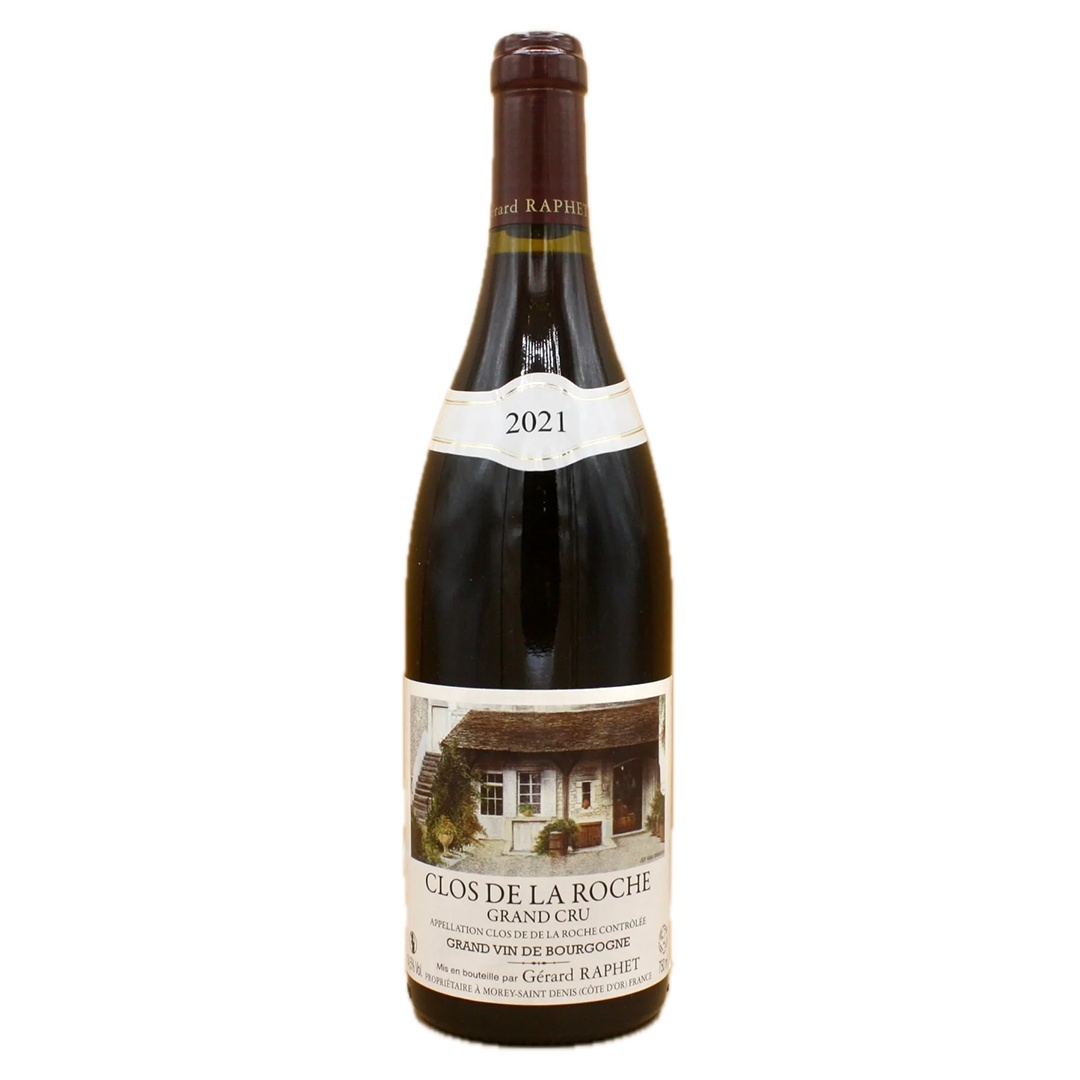 ‘Gerard Raphet Clos de la Roche Grand Cru 2021’의 배경이 제거됨 Gerard Raphet Clos de la Roche Grand Cru 2021 - 이미지 1