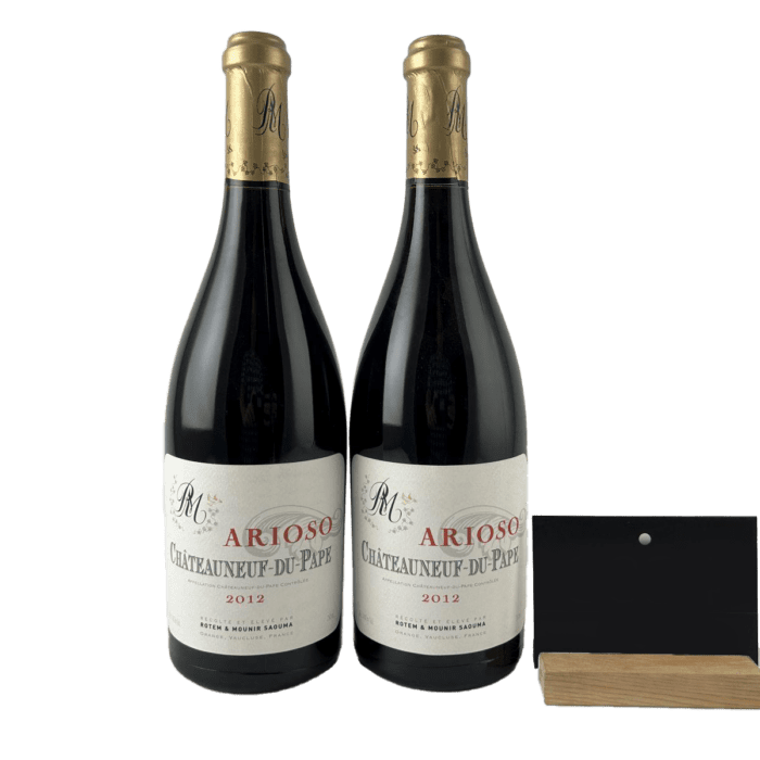 Chateauneuf du Pape Arioso rouge Rotem & Mounir Saouma 2012
