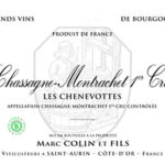 Domaine Marc Colin Chassagne Montrachet Les Chenevottes 2012