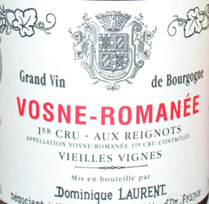 Dominique Laurent Vosne Romanee Aux Reignots Vieilles Vignes 2005