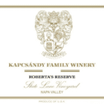 Kapcsandy Family Merlot Roberta's Reserve State Lane Vineyard 2014