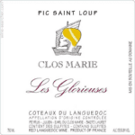 Pic Saint Loup Rouge Les Glorieuses Clos Marie 1998
