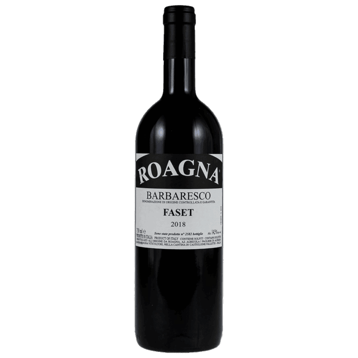2018 I Paglieri - Roagna Barbaresco Faset